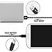 Micro USB Cable, [6FT-3Pack] Nylon Braided Tangle-Free High Speed Charging Cord for Samsung, Nexus, LG, Motorola, Android Smartphones and More -[Black + White]