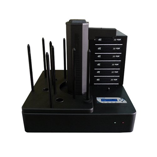 Aero 6 Target Robotic Automated Blu-ray CD DVD Disc Duplicator With 660 Disc Capacity & 500GB HDD