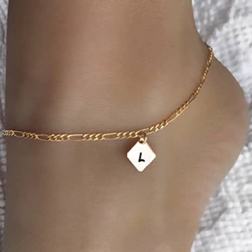 ankle bracelets gold amazon