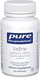 Pure Encapsulations - Iodine (potassium iodide) - Hypoallergenic Supplement Supports Healthy Thyroid Function* - 120 Capsules