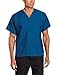 Landau Unisex Scrub Top, Caribbean Blue, 3X-Large