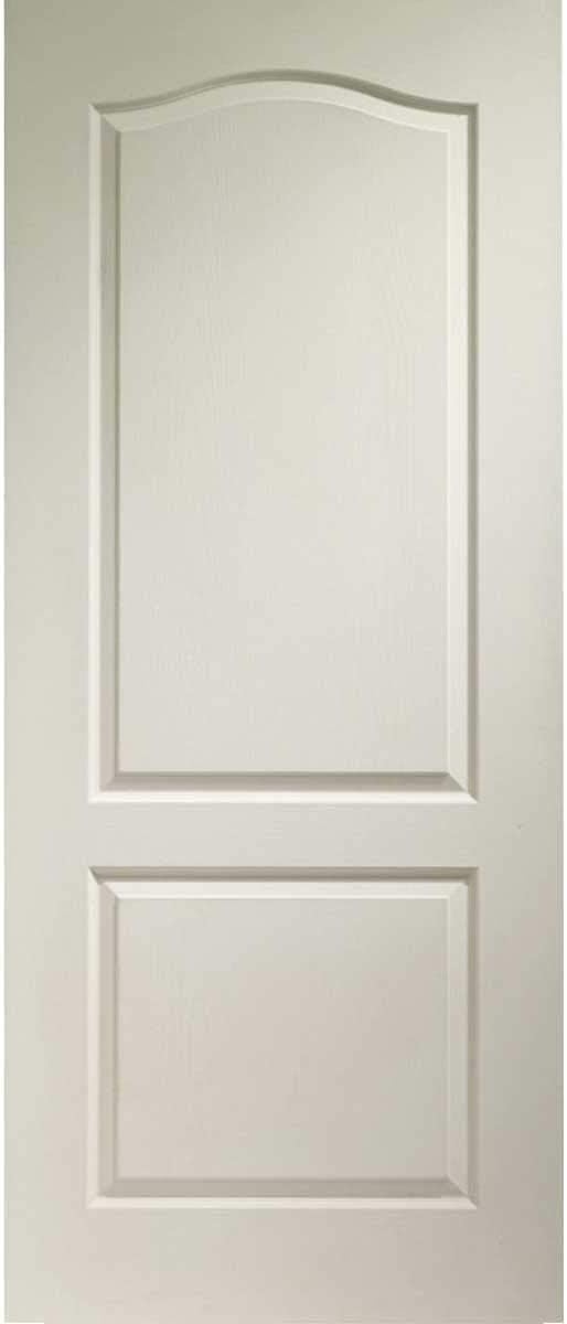 LPD Internal White Primed Grained Moulded Classique Door (2040x726x40mm White Primed Grained Classique Door)