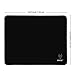 [Jumbo Size] iXCC Gaming Mouse Pad/Mat with Smooth Silk Surface Stitched Edges, 13 × 10.2 × 0.2 Inches - Black