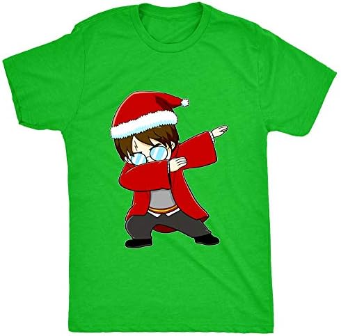 HippoGem Dabbing Harry Santa Costume Potter Xmas Womens T Shirt
