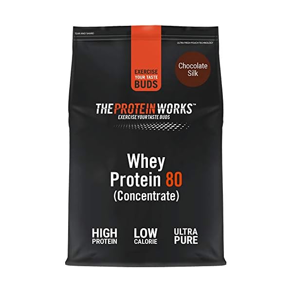 Protein Works - Whey Protein 80 Powder | Low Calorie Protein Shake | Whey Protein Shake | 57 Servings | Chocolate Silk…