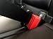 BC Inter Buckle Guard Compatible With Seat Belt - Preventing Children Opening Buckle In Traveling Comes With Keychain