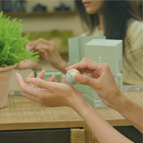 CHBOMTELEY Aromatherapy Balm Sphere - Natural Sleep Aid & Stress Relief Essential Oil, Portable Meditation Gift Set ，Premium Floral Scent for Home/Office/Travel