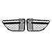 Side Fender Vent Mesh Grille (Chrome Surface Black Mesh) for Land Rover Range Rover Sport L322
