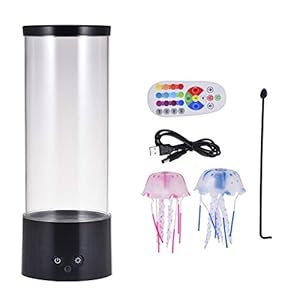 LED Kwallenlamp-kwallen Aquariumlamp, Elektrische Kwallen Nep Aquarium Aquarium Kwallenlamp, LED Lavalamp Met 16 Kleuren…
