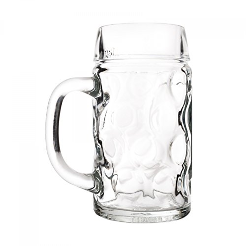 Van-Well-Makrug-05L-geeicht-Halber-Liter-Bierkrug-mit-Henkel-Bierglas-splmaschinenfest-perfekt-geeignet-fr-Gastronomie