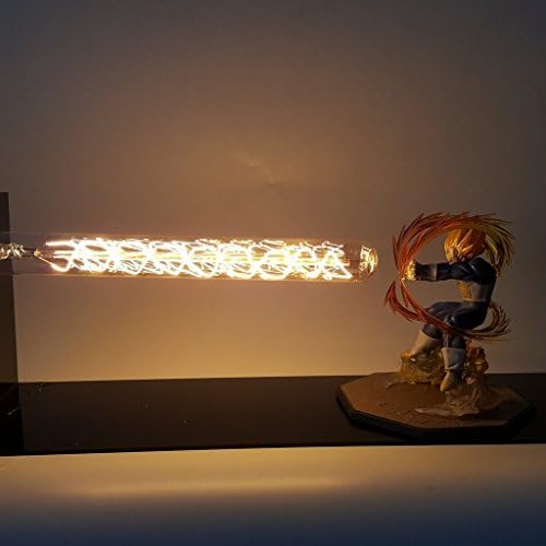 Dragon Ball Z Vegeta Super Saiyan Rare EWD Import Set LED Light Cannon Lamp Action Figure Night Light
