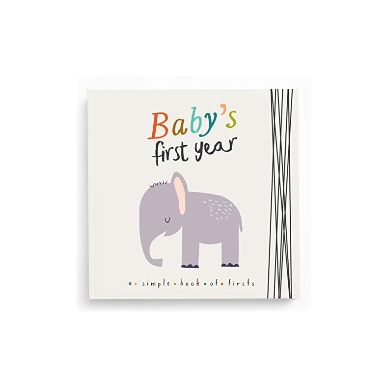 Lucy Darling Little Animal Baby Memory Book – First Year Journal Album To Capture Precious Moments – Milestone Keepsake…