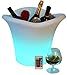 Color Changing Party Wine Ice Bucket, Remote Controlled Rechargeable Large 16 Colors LED Waterproof Indoor/Outdoor Party Ice Bucket by Vina