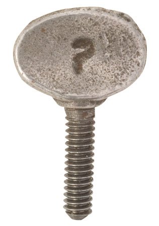 Peerless MIT-10 Shoulderless Spade Thumb Screw 1/4-20 Thd., 1 1/2 Long