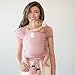LÍLLÉbaby Tie The Knot Wrap II Ergonomic Baby Carrier Wrap for Infants Babies Toddlers, Blushing Pink
