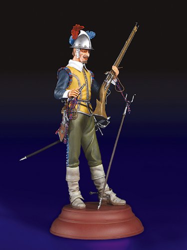 MiniArt 1/16 Scale Netherlands Musketeer. XVII c. - Historical Figures Series Plastic Model Kit #16010 - Thumbnail 5
