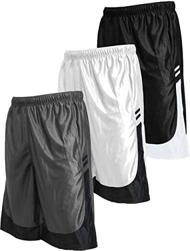 ViiViiKay Men's Long Dazzle Baseketball Training Workout Gym Athletic Shorts