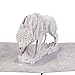 Game of Thrones Ghost Direwolf Pop-Up Card - Deluxe Handcrafted Pop Up Card - All Occasions, Blank Inside - 5 x 7 (Оne Расk)
