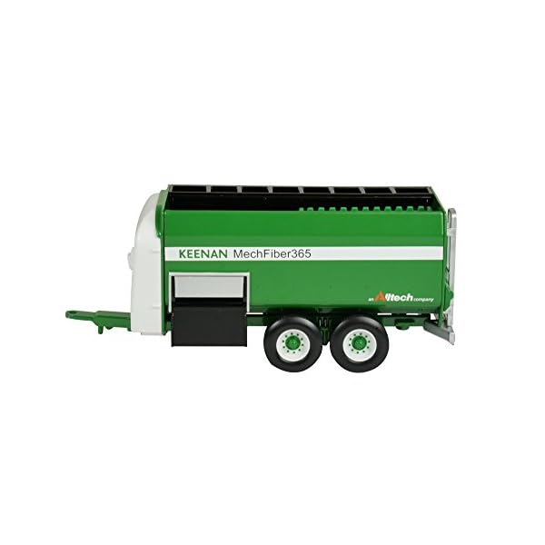 Keenan Futtermischwagen 365, Britains originalgetreuer Modell Spielzeug Mischwagen mit drehbarer Mischwalze im Maßstab 1… – Bild 3