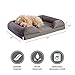 Petlo Orthopedic Pet Sofa Bed - Dog, Cat or Puppy Memory Foam Mattress Comfortable Couch for Pets with Removable Washable Cover (Small - 27