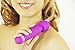 Waterproof |Powerful | Cordless Vibrating Mini Wand Massager | For Muscle Aches & Sports Recovery | Multi speed | Travel Friendly | Muscle Pain | Body-Safe Silicone | Wireless Fast Rechargeable - Pink