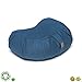 Buckwheat Meditation Cushion – Crescent, Round Or Zabuton Zafu Yoga Pillow | 7 Colors | Zippered Organic Cotton Cover & Liner to Add or Remove Hulls | Machine Washable | Carrying Handle