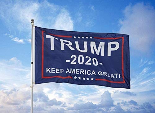CaiDieNu Keep America Great Flag,President Donald Trump 2020 Flag Vivid Color and Fade Resistant 3x5 Feet with Brass Grommets-1 Piece