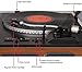 Boytone BT-11B Fully Automatic Large Size Turntable, Bluetooth Wireless, 2 Built in Stereo Speaker, S-Shaped Tone Arm with Adjustable Counterweight & Pitch Control, Am/FM, Cd, USB, SD, Cassette Playethumb 3