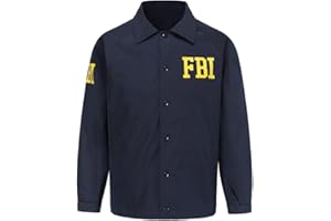 GEANBAYE Fbi Jacket For Men And Women(Navy)