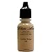 Large Bottle Airbrush Makeup Foundation Matte Finish M6 Golden Beige Water-based Makeup Long Lasting All Day Without Smearing Running, Fading or Caking 0.50 Oz Bottle By Glam Air