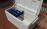 Cooler Shelf CSLDB13512 Food Tray for Ice Chest with Divider, Large, Blue