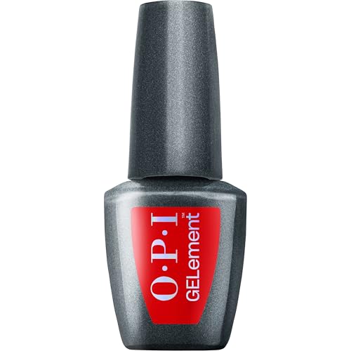 OPI GELement LED Cure Gel Nail Polish Glossy Goddess | Bright Warm Red