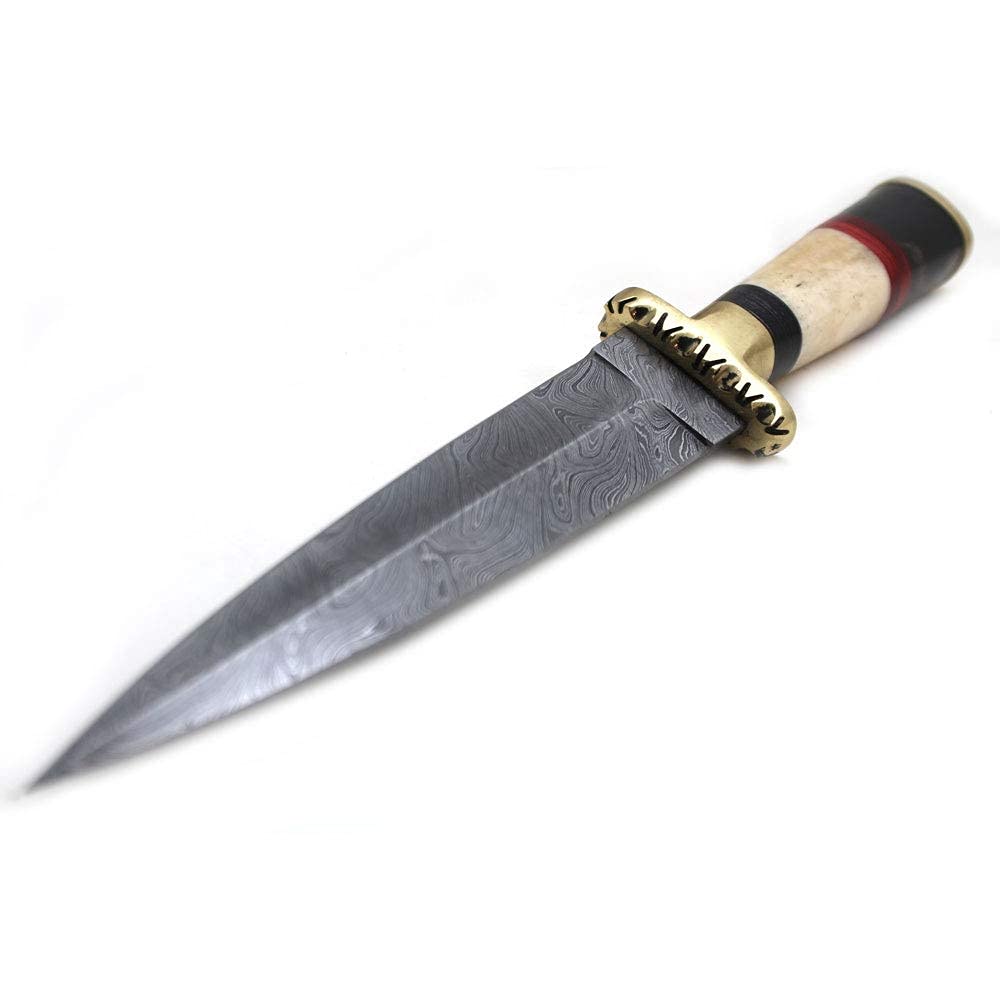 Handmade Damascus Sgian Dubh Amazon Hand Forged Damascus Steel