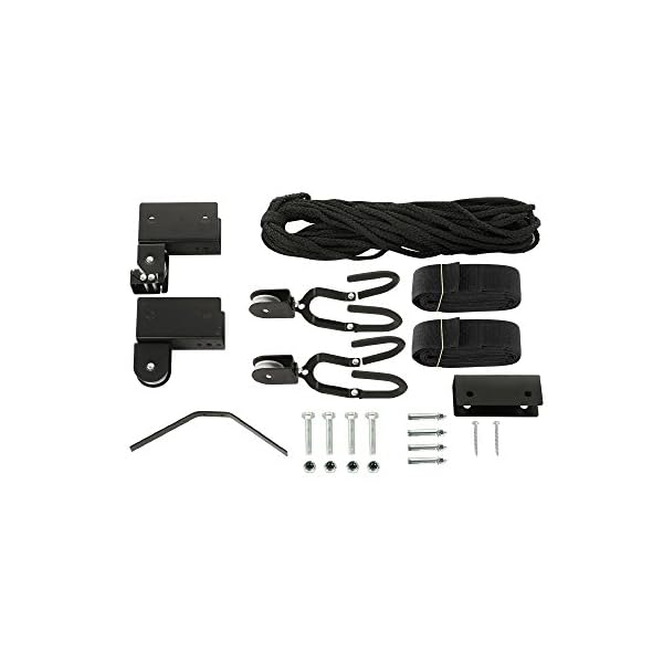 RAD Sportz Kayak Hoist Lift Garage Storage Canoe Hoists, 125Pound Capacity Missouri Float Trips