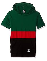 Southpole playera de manga corta con capucha para niños (edad 8-20)