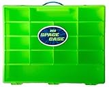 My Space Case, Organizer for Mini Figures, Lightsabers, Tools, Weapons, Windows, Doors, & Other Speciality Building Pieces - Fits over 1000 Lego Pieces- Sturdy, Lightweight Case for Easy Travel