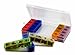 7 Days Pill Organizer Tablet Box Weekly Medication Case Daily AM Morning Noon PM Night Backup Container Compartments Detachable Dispenser (28 Compartments)