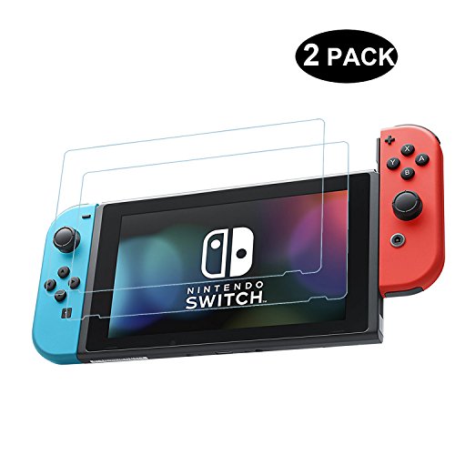 Nintendo Switch Screen Protector - RBEIK Premium HD Clear 0.15MM Flexible Screen Protector for Nintendo Switch [2 PACK]