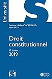 Droit constitutionnel 2019 - 37e éd. (Université) (French Edition) by 