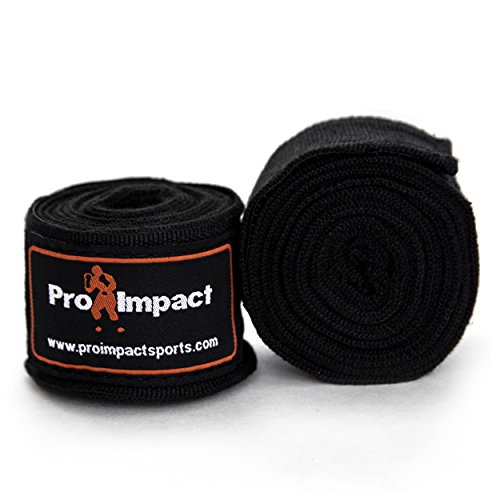 Pro Impact Mexican Style Boxing Handwraps 180" with Closure Elastic