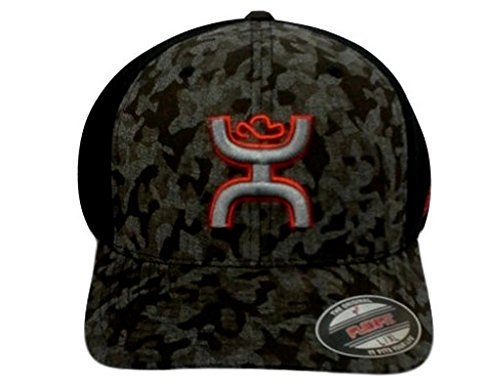 Hooey Men's Camo Chris Kyle Memorial Flexfit Hat Camouflage S/M