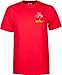 Powell Peralta Skateboard Skeleton T-Shirt, Red, X-Large