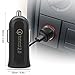 Quick Charge 2.0 USB Car Charger, [Qualcomm Certified] JOTO mini Turbo Rapid USB Car Charger (QC 2.0 mini USB Car Charger) for iPhone, iPad Apple and Android devices (Black)