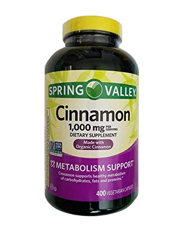 Spring Valley Organic Cinnamon Capsules - Image 3