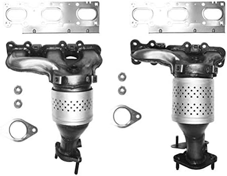 Catalytic Converter for Ford Explorer 3.5 (13-15) Set RHS LHS - Not For California Emission Vehicles