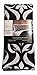 Black & White Damask Patterned Body Pillow Cover
