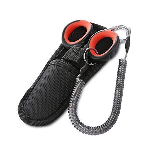 BXIO tijeras de Pesca Angelschere mit Umhängeband und Nylonscheide, strapazierfähig, rutschfest, Faserkabelschneider… – Bild 5