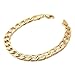 FOLLOWMOON 18k Gold Plated Men's Bracelet Chain