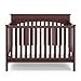 Graco Lauren Convertible Crib, Cherry, Easily Converts to Toddler Bed Day Bed or Full Bed, Three Position Adjustable Height Mattress, Some Assembly Required (Mattress Not Included)