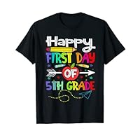 First Day of 5th Grade Teacher Back to School T-Shirt
